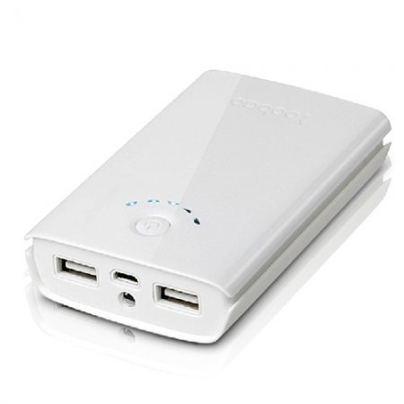YooBao YB-636 Q-Master Dual-USB 7800mAh Mobile Power Bank White