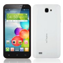 Mingren C1 Smartphone Android 4.2 MTK6589 Quad Core 5.3 Inch 3G GPS- Black & White