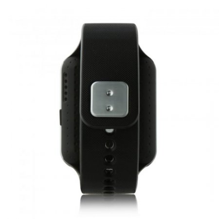 MIFone W15 2.5D Sapphire Glass Smart Bluetooth Watch 1.5" Screen TPSiV Safe Strap Black