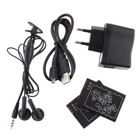 HG21 Smart Phone Android 2.3 OS TV WiFi 3.5 Inch Multi-touch Screen- Grey