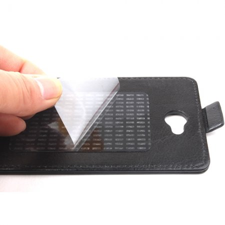 Protective Leather Flip Case Cover for Cubot P6 Smartphone 3-color