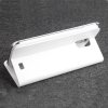 Fashion Leather Flip Case Cover for DOOGEE VOYAGER2 DG310 Smartphone White