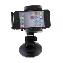 Dismountable Magic Stand Holder with Suction Cup for iPhone/Mobile Phone/MP4/PDA Black