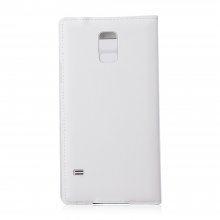 Protective Flip Cover Case for Samsung GALAXY S5 Smartphone White