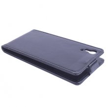 Leather Flip Cover Case Protect Case for Cubot X9 Smartphone Black