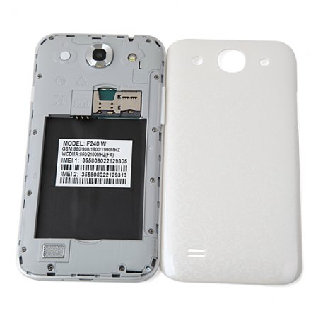 Brand New F240W Smartphone Android 4.2 MTK6582 Quad Core 1.3GHz 5.3 Inch 3G GPS