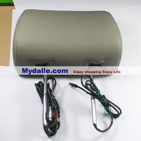 7 inch automobile headrest DVD Player support MPEG4 Format