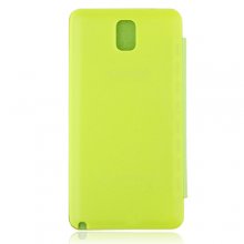 Portable Leather Flip Case Cover for Samsung Galaxy Note III Green