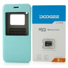 3pcs Accessories(S-View Flip Cover+8GB TF Card+ Screen Protector) for DOOGEE DG800