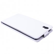 Leather Flip Cover Case Protect Case for Elephone G7 Smartphone White