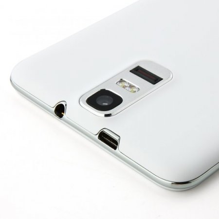 T6S Smartphone Android 4.4 MTK6582 3G NFC Finger Scanner 5.5 Inch HD Screen- White