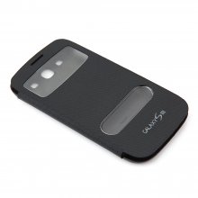 Protective Flip Cover For GALAXYS III Smartphone Black