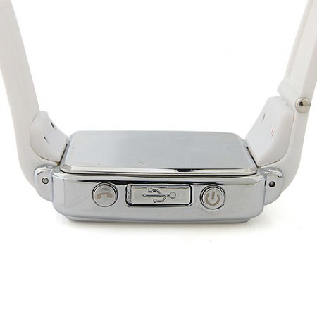 Brand New Smart Bluetooth Watch 1.6 Inch with Call SMS Sync Function for Android iOS Phone- White