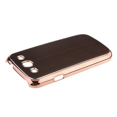 Stylish Durable Hard Plastic Protective Back Case Cover for Galaxy SIII lThin Electroplate