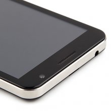 Tengda T94 Smartphone Android 4.2 MTK6589 Quad Core 1G 4G 5.0 Inch HD Screen 8.0MP Camera- Black & White