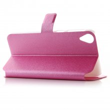 Flip Cover Case Stand for HTC 820 Smartphone Rose