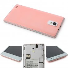 Tengda N908 Smartphone Android 4.4 MTK6572W 5.0 Inch 3G GPS Smart Wake Pink
