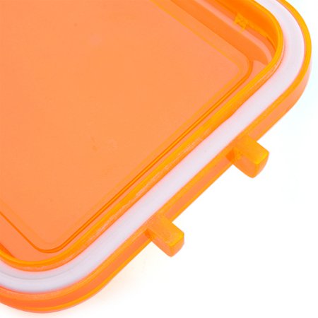 10m Waterproof Shatterproof Polycarbonate Case Cover for Mobile Phone Orange