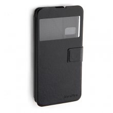 ZeroFire S-View Flip Cover Case for ZOPO C2 ZP980 ZP80+ Smartphone- Black