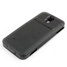 Leather Power Pack External Battery Case for Samsung I9200 - Two-color Optional
