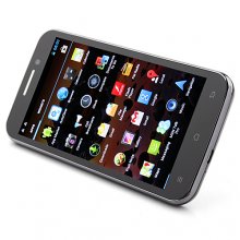 CAESAR H7500+ Smart Phone MTK6589 Quad Core 5.0 Inch IPS HD Screen Android 4.1 5.0MP Front Camera- Black