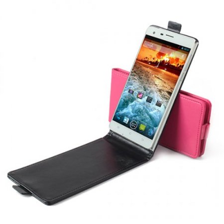 Protective Leather Flip Case Cover for Cubot S222 Smartphone Color Random