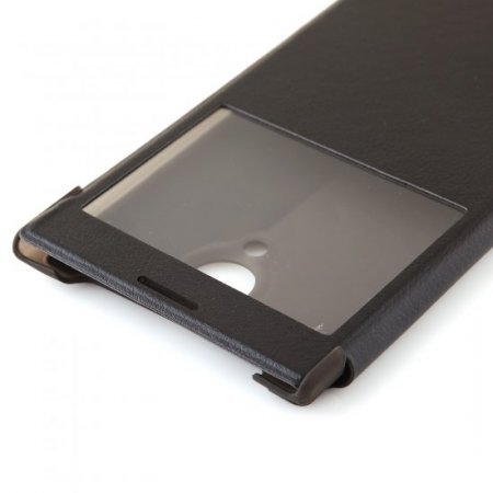 Original Protective Flip Cover Case For Doogee DG550 Smartphone Black