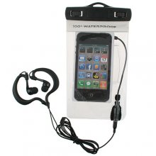 Waterproof Bag & Earphone for iPhone Smart Phone Cellphone