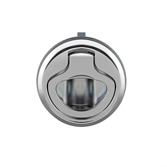 RV mini Stainless Steel Cabinet Door Handle Lock Flush Pull Slam Latch Mount Hatch Lift With Lock Keys​​​​​​​