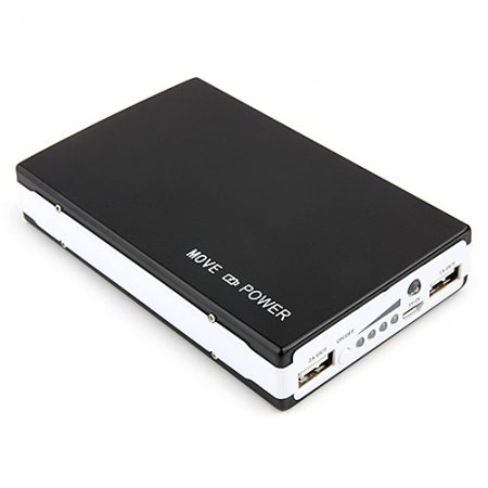 20000mAh Portable Power Bank with Flashlight for iPad Tablet PC Digital Cameras