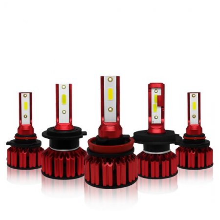 H11(H8/H9) 10000LM LED Headlight Bulbs Conversion Kit.Low Beam Headlamp, Fog Driving Light, HID or Halogen HeadLight Replacement,6000K Xenon White.1 Pair- 2 Year Warranty