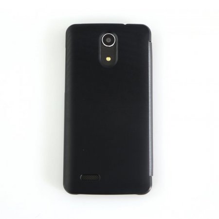 Original Protective Case S-view Flip Cover Case for ZOPO Speed 7 Plus Smartphone Black