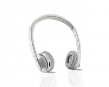 H6080 Wireless Bluetooth 4.0 Foldable Microphone Headset for iPhone iPad PC Grey