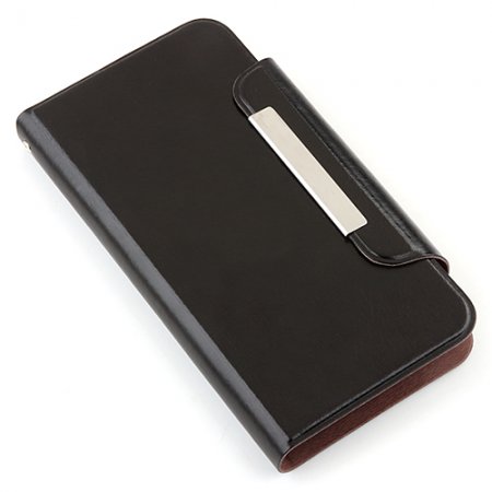 Universal Protective Leather Case Cover for 4.3-4.7Inch Mobile Phone 5-color