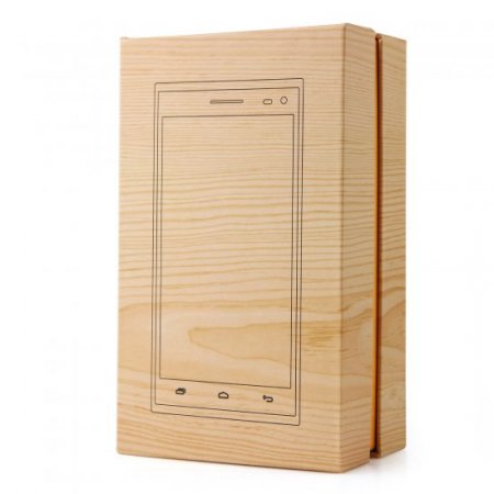 C1000 Smartphone Android 4.4 MTK6582 5.5 Inch Finger Scanner OTG Air Gesture Black