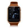Marknano V9 Smart Watch Phone Bluetooth Watch 1.54 inch Touch Screen Heart Rate Brown