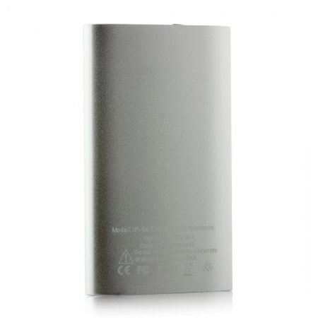 IHT P-6S 6600mAh Power Bank with 3-in-1 USB Cable for Smartphone Grey