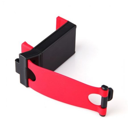 Retractable Silicon Car Steering Wheel Mobile Phone Socket Holder Clip