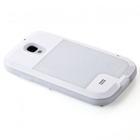 LOVE MEI Shockproof Waterproof Aluminum Metal Case For Samsung Galaxy S4 i9500 White