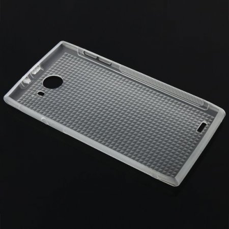 Soft Silicone Transparency Back Case for iNew V3 Smartphone