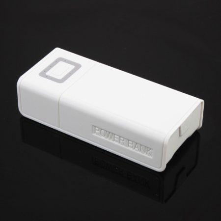 5600mAh Power Bank External Battery Charger for iPhone/iPod/Mobile Phone White