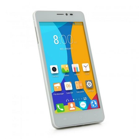 JIAKE V10 Smartphone Android 4.4 MTK6572W Dual Core 3G Smart Wake GPS 5.0 Inch - White