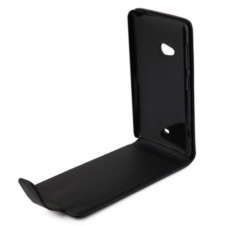 New Protective Leather Cover Case Pouch for Nokia N625 Black