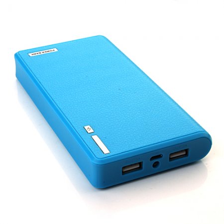 Fashion Wallet Pattern 20000mAh Mobile Power Bank for Smartphone Tablet PC