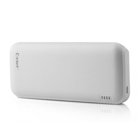 Cager B16 12000mAh Dual USB Power Bank for iPhone iPad Smartphone White