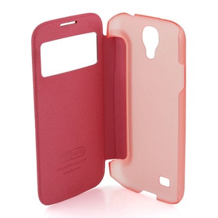 Protective Foldable Smart Awakening Flip Cover for Samsung Galaxy S4
