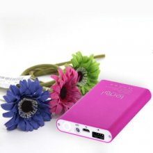 Fashion Lomui L301 3000mAh LED Lighting Power Bank for iPad iPod iPhone Mobile 2 Color