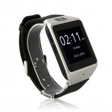 Atongm W007 Smart Bluetooth Watch 1.54 Inch Touch Screen with Camera - Black