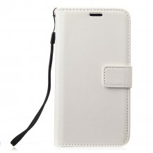 Fashion Multifunctional Pocket Style PU Leather Stand Case for Samsung Galaxy S5 White