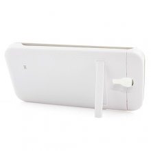 Leather Power Pack External Battery Case for Samsung I9200 - Two-color Optional